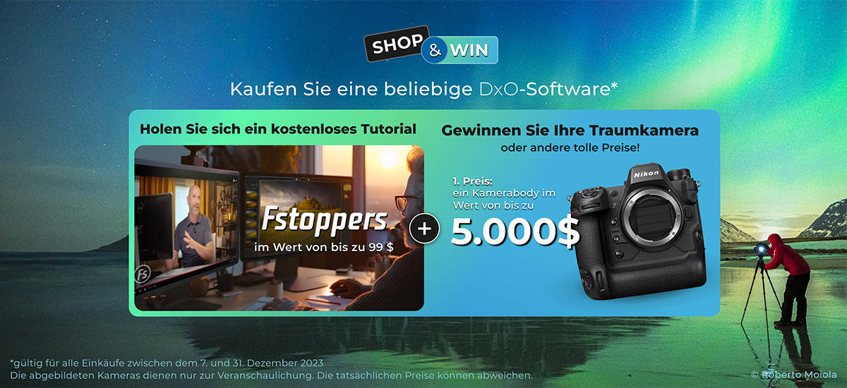 Du betrachtest gerade Dezember-Highlight: DxO Bildbearbeitungssoftware kaufen, gratis Video-Tutorial sichern! und bis zu 5.000 € gewinnen!