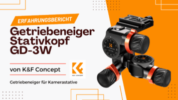 Erfahrungsbericht: 3-Wege Getriebeneiger Stativkopf von K&F Concept