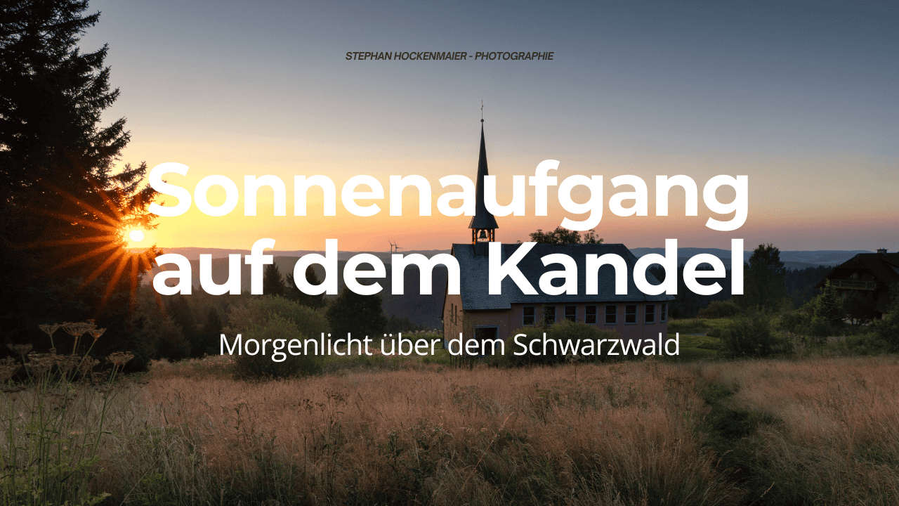 Du betrachtest gerade Sonnenaufgang auf dem Kandel – Morgenlicht über dem Schwarzwald