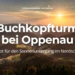 Buchkopfturm bei Oppenau – Ein Fotospot für den Sonnenuntergang im Nordschwarzwald
