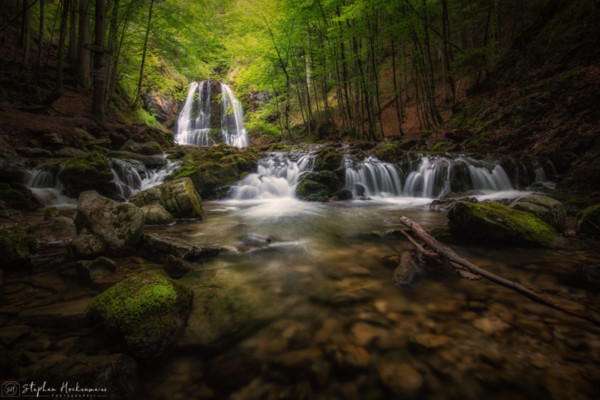 Josefsthaler Wasserfall am Schliersee in Bayern